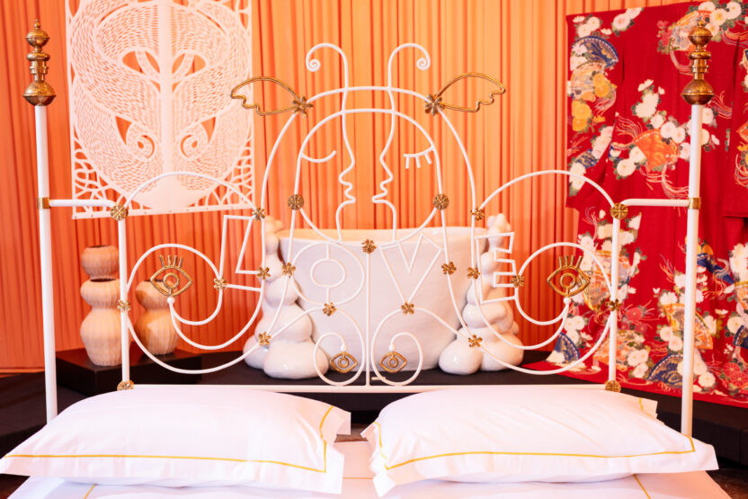 ‘호모 파베르2024: 삶의 여정’ 리뷰 7 04 Love bed Charlotte Colbert x Peter Reed Artisan Alexandre Vazquez