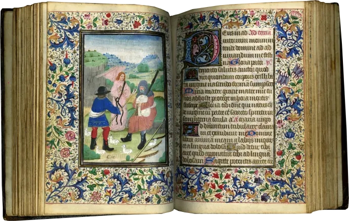 프리즈의 격을 높이다, 중세 미술품 갤러리 '레 정뤼미뉘르' 9 163 annunciation shepherps