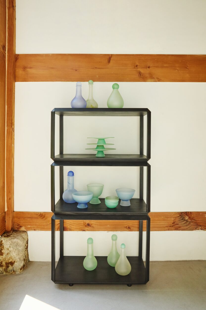 월WOL에서 마주한 유리 공예가 박선민 개인전, <시간의 연결성> 9 240904psm 83 min