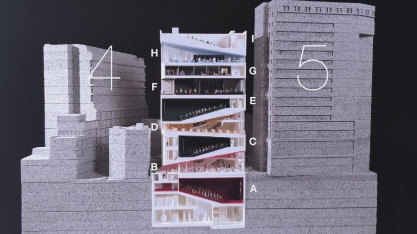 곧 개관을 앞둔 건축가의 손길 닿은 미술관·박물관 5 19 MS Seoul Film Center 3 model section still