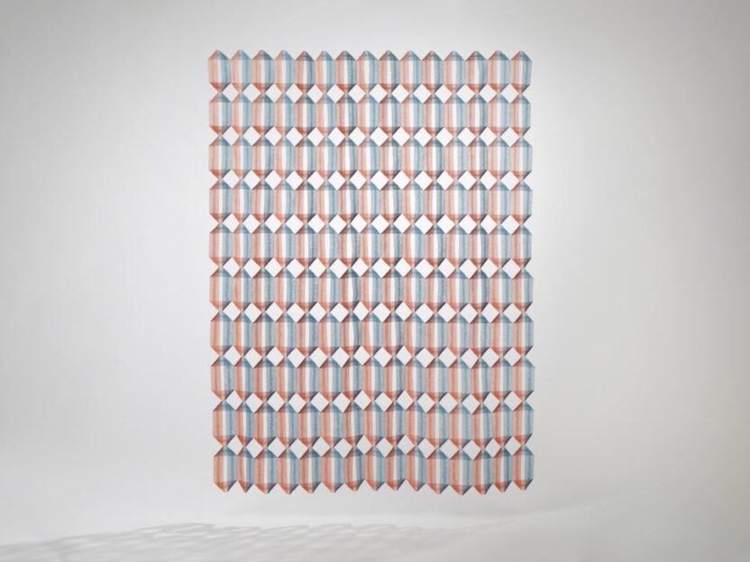 제1회 서울시 유리지공예상, 그 첫걸음의 이야기 16 정은진 다각형의 접는 발