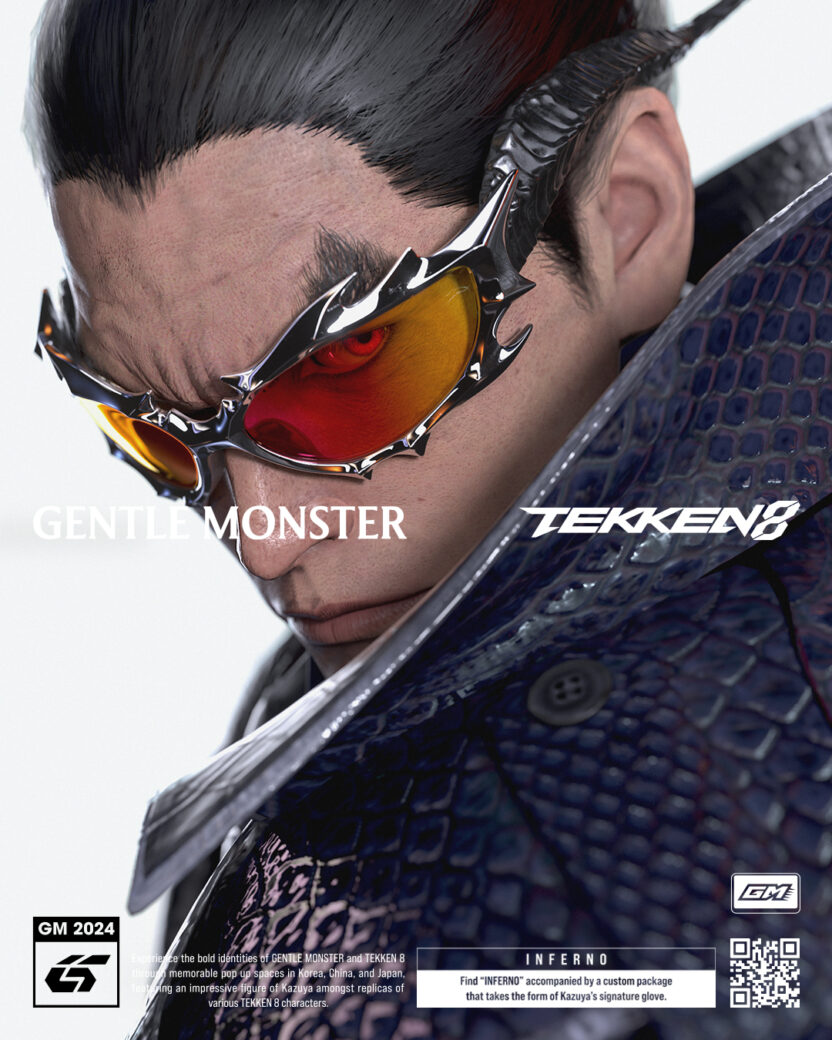 지옥에서 온 아이웨어 디자인, 인페르노 CS1 1 3. GMxTEKKEN PRESS KAZUYA1 2
