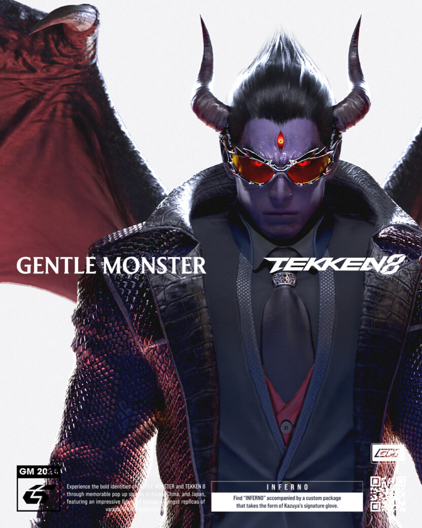 지옥에서 온 아이웨어 디자인, 인페르노 CS1 2 5. GMxTEKKEN PRESS KAZUYA2 1