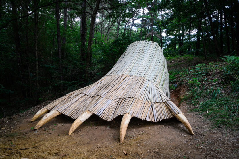 주제 이슈로 돌아본 2024 비엔날레 결산 10 7. 숲속의은신처Ⅱ 피터 팔 루마니아 곰발 셸터