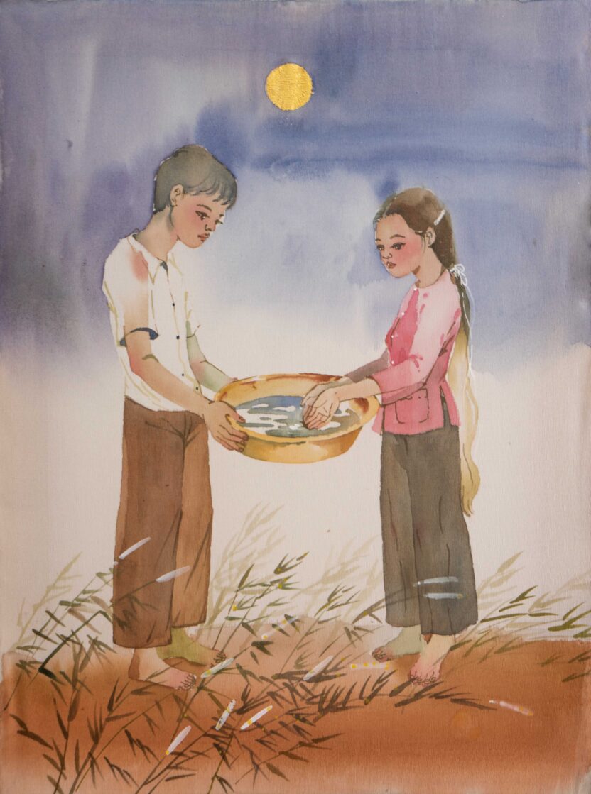 DS2024 전시자 갤러리 징크 Phan Thao Nguyen 판 타오 응우옌 Moon Washing 2023