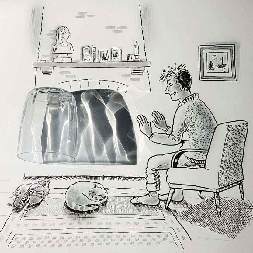 예술 작품이 된 그림자, 섀도우올로지스트 빈센트 발 8 Fire Glass