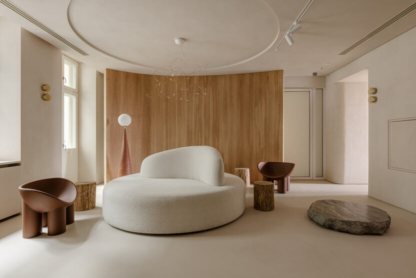 스탠리 큐브릭 영화에서 영감 받은 웨딩드레스 숍 7 balbek bureau milla nova designboom full 3