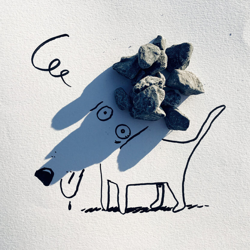 예술 작품이 된 그림자, 섀도우올로지스트 빈센트 발 3 stonedog