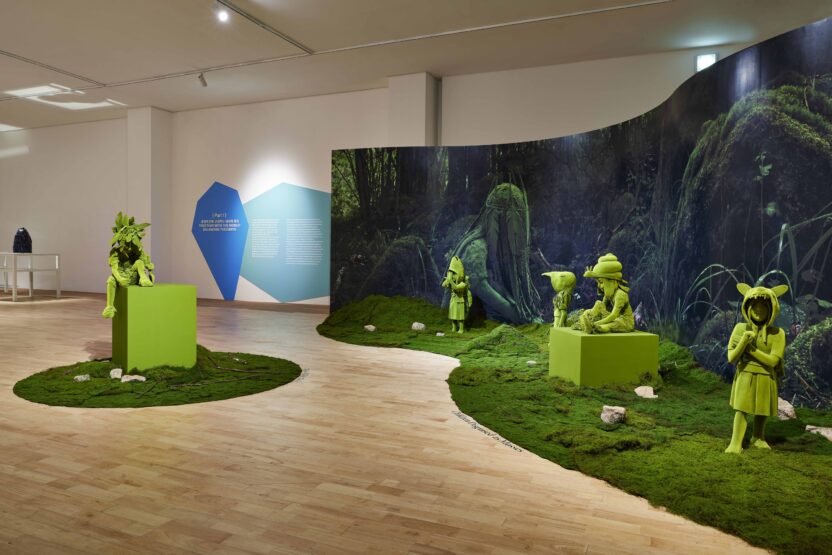 주제 이슈로 돌아본 2024 비엔날레 결산 11 사진자료1 2024경기도자비엔날레 경기도자미술관이천 주제전 전시 전경