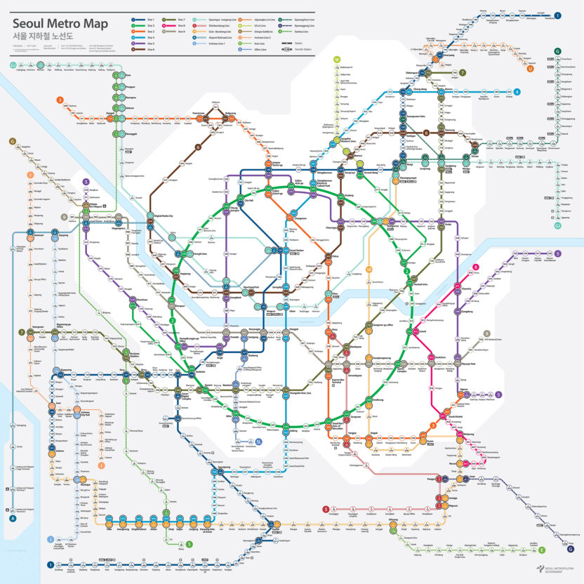 레드닷 디자인 어워드 수상! 신형 서울 지하철 노선도를 기획한 사람들은? 9 지하철노선도 대표 이미지 2