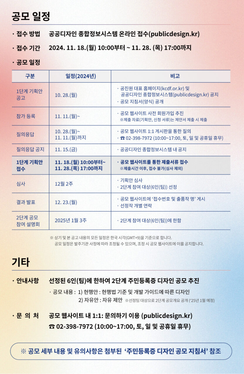 주민등록증 디자인을 바꿀 사람을 찾습니다! 7 제목 없음 2 1