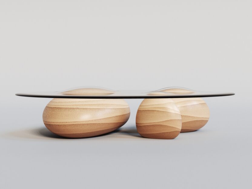 중동에 디자인 바람이 불다 7 7 카림엘리아스의 데저트 드롭스 테이블. ©Karim Elias Studio