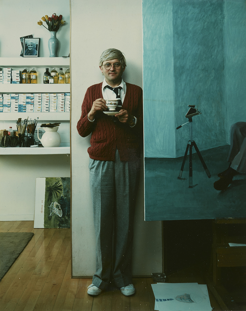 글렌 굴드, 피카소, 케네디 등 시대의 아이콘을 촬영한 사진가 8 David Hockney painter London England