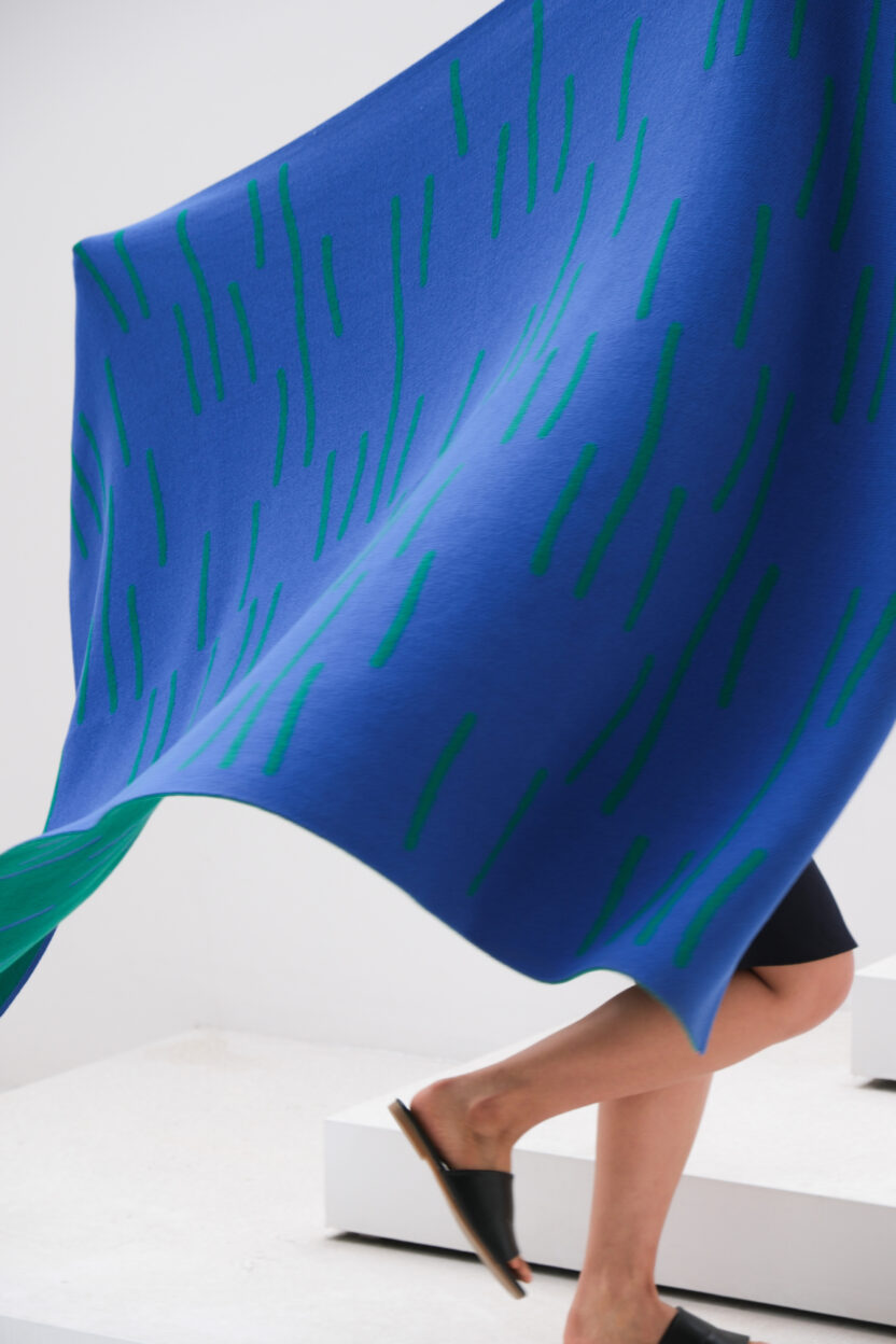 차밭 풍경을 패턴에 담다, 티 가든 블랭킷 4 Tea garden blanket 03