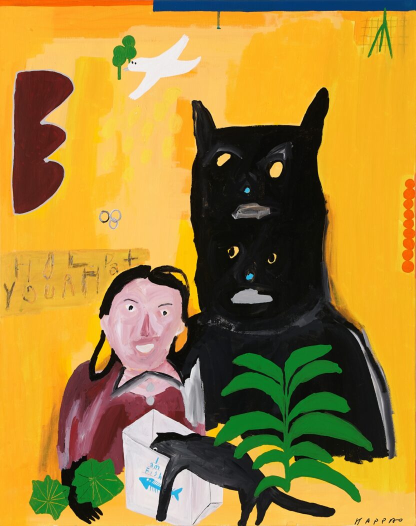2024년이 가기 전에 봐야 할 8개의 국내 전시 29 resize Hold your hat Acrylic on canvas 72.0 x 60.0cm 2024