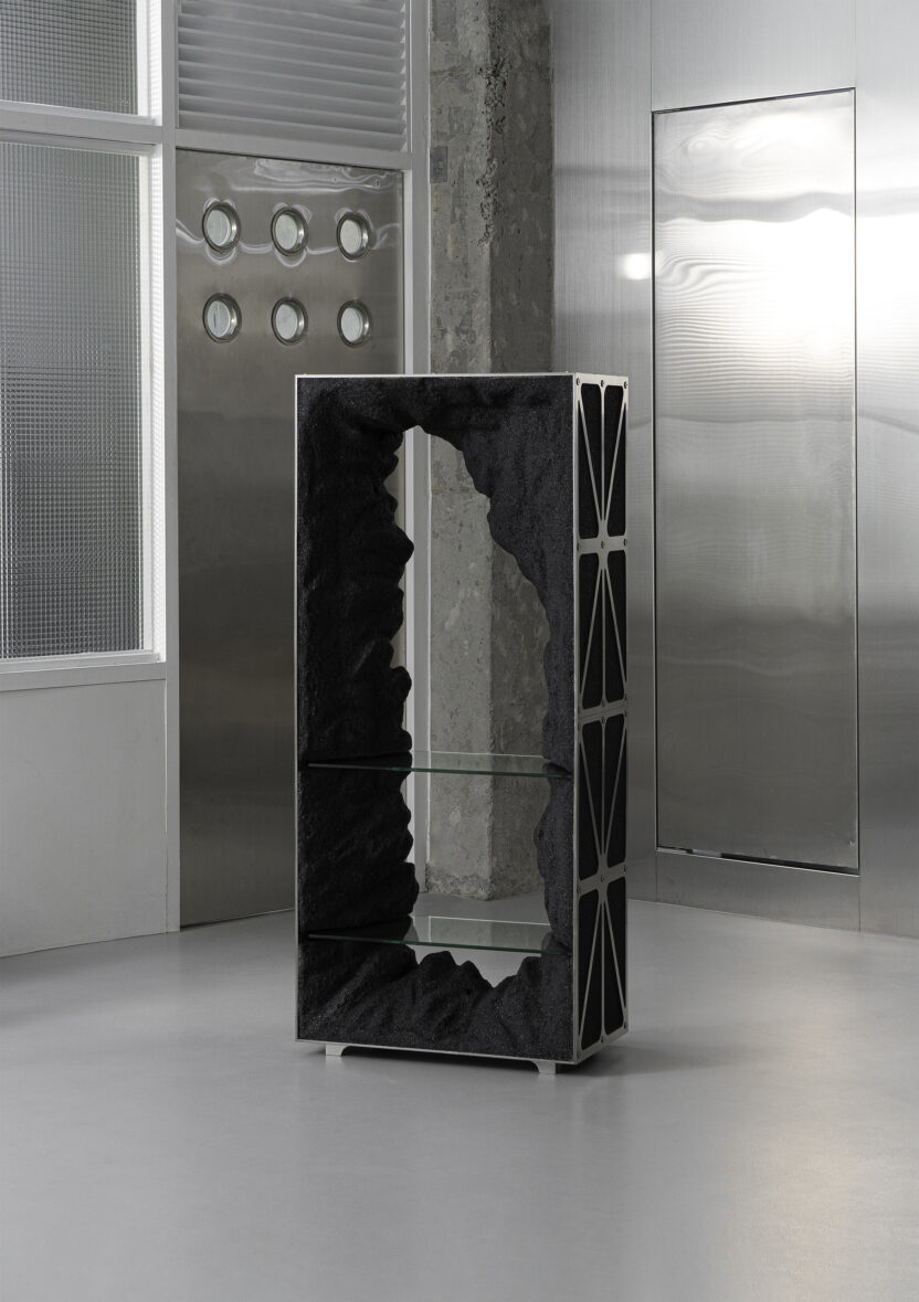 건축 폐기물을 가구로 재탄생시키다, TERRANOOK 6 shelf 1