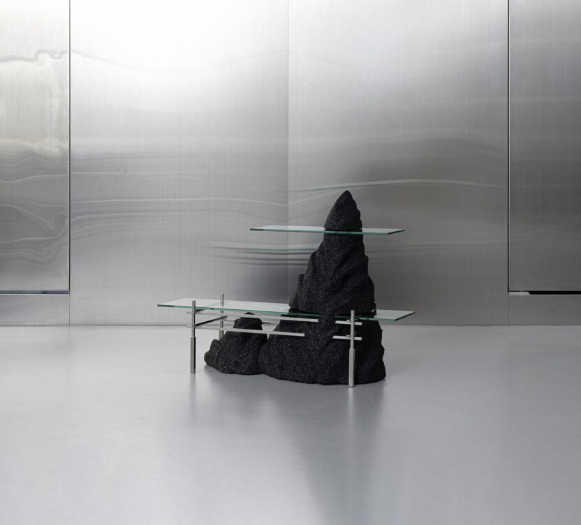 건축 폐기물을 가구로 재탄생시키다, TERRANOOK 3 shelf2 1