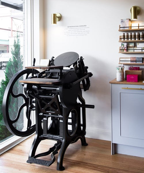 종이 한 장에 담긴 장인 정신, 비스포크 레터프레스 3 3 10