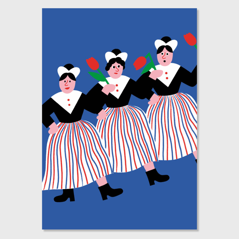 네덜란드 헌법 제정 175년을 기념하는 포스터 전시 9 Ilse Weisfelt 1