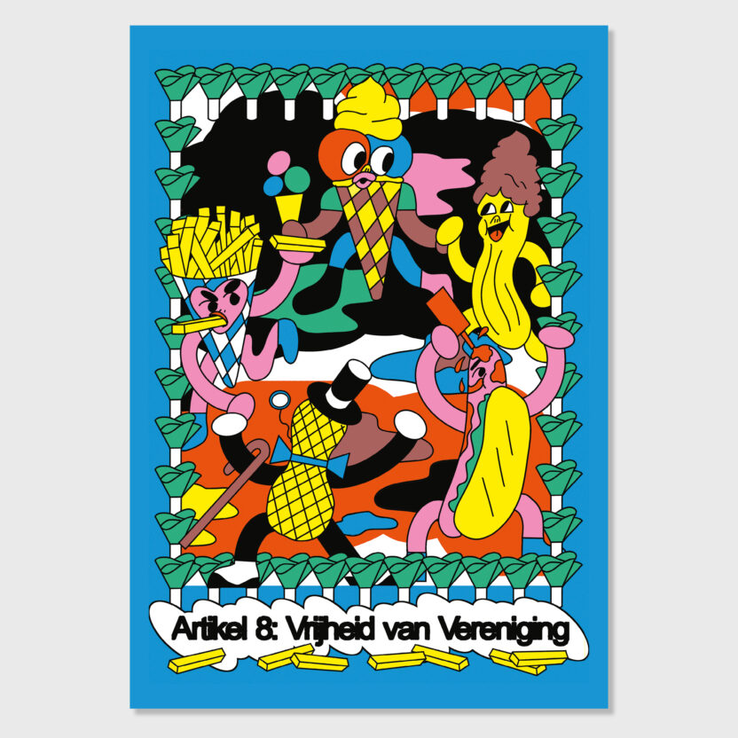 네덜란드 헌법 제정 175년을 기념하는 포스터 전시 8 Nastia Cistakova 1