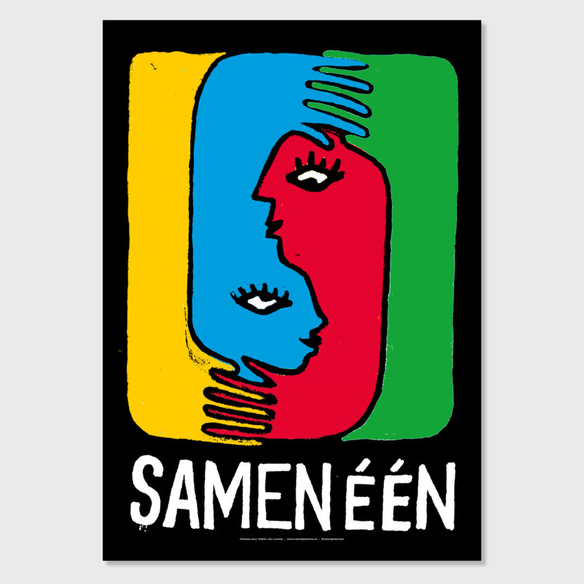 네덜란드 헌법 제정 175년을 기념하는 포스터 전시 10 RJ Lechner 1