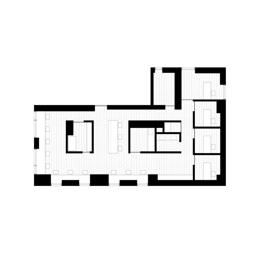 기다림이 아닌 여운을 남기는 곳, 테시토 클리닉 2 1F Plan