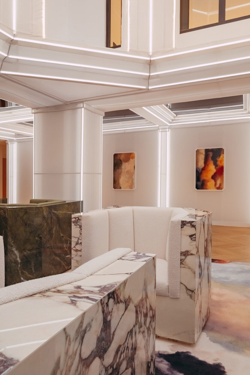 고급 호텔에서 영감을 얻은 공유 오피스, 쿼르크 5 4 3