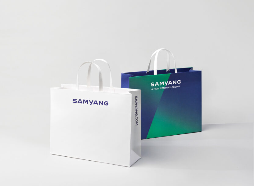 삼양그룹의 새로운 CI 6 Application Shopperbag