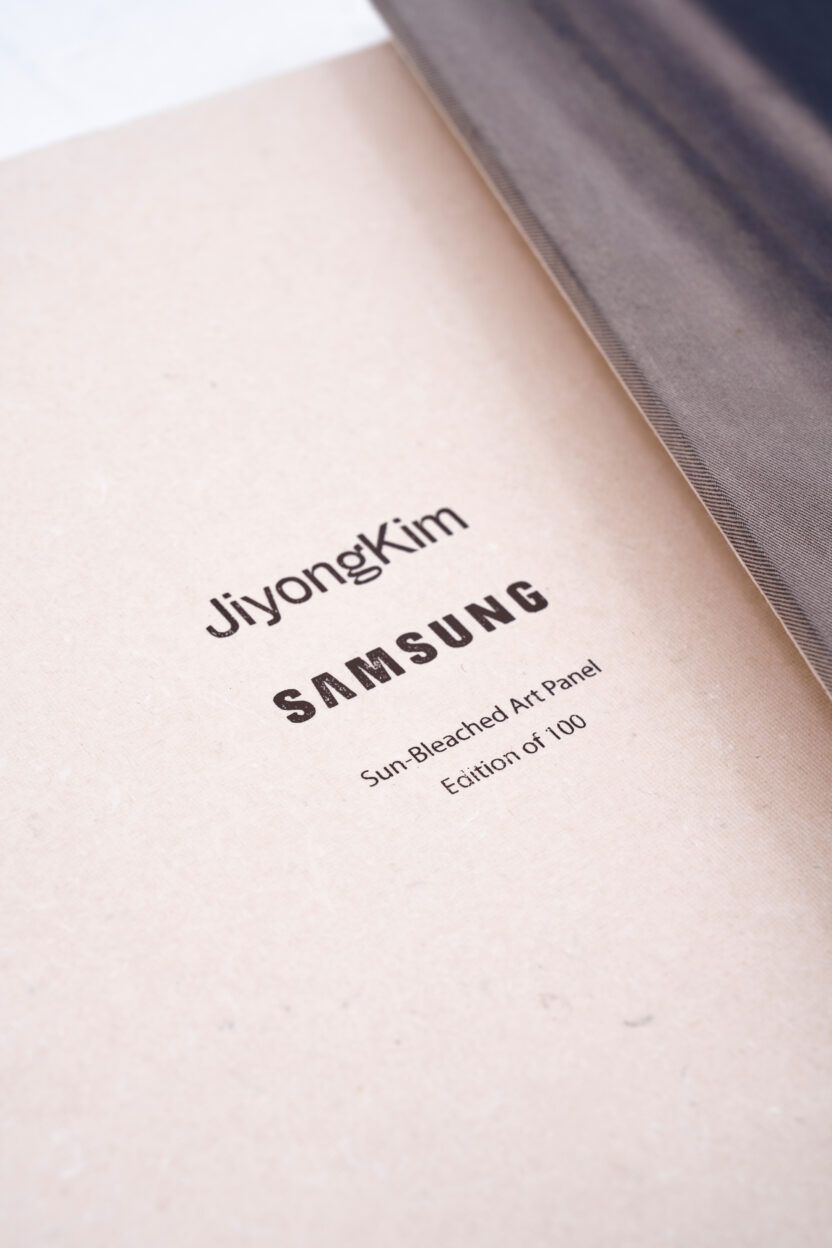 JiyongKim x Samsung Music Frame 5