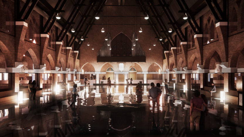 MVRDV Heerlen Holy Water 7 Mirror church