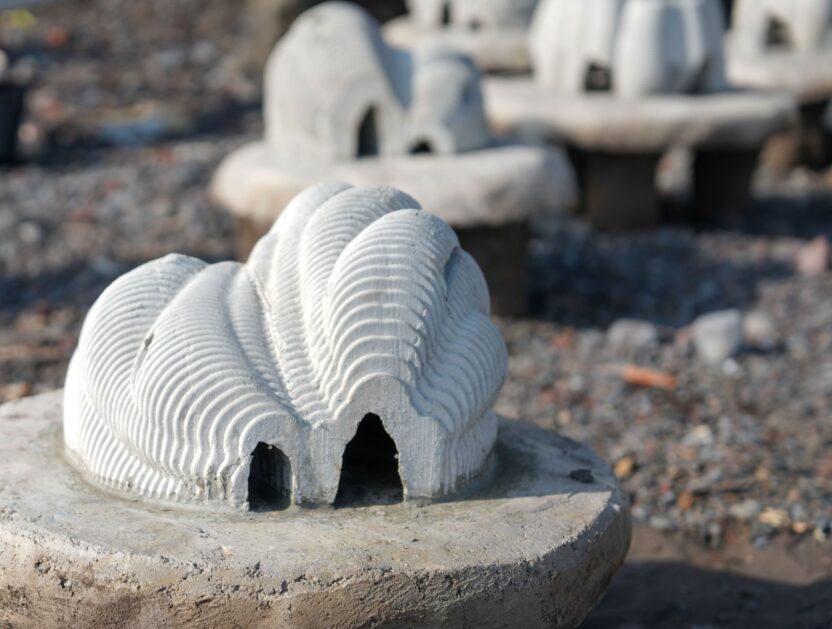 생태계와 공존하는 추모를 디자인하다, 레스팅 리프 3 Copy of Wave Memorial Reef before underwater placement