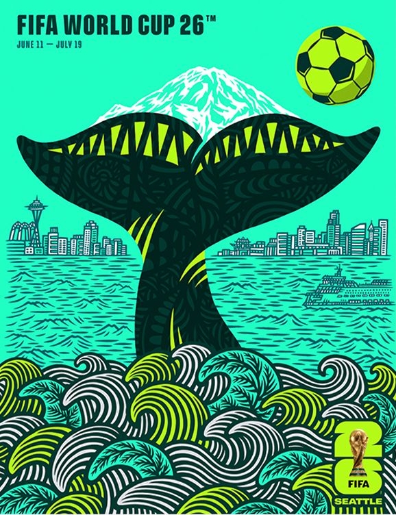 2026 월드컵 포스터 디자인 모아보기 12 seattle