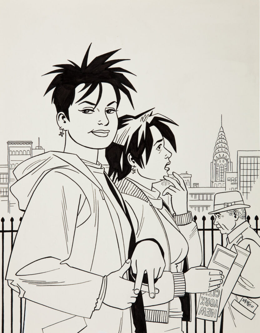 2025년 하반기 건축이 돋보이는 미술관 4 11 Jaime Hernandez Village Voice Cover 1