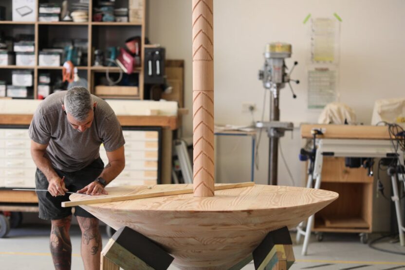 애보리진 예술가 '와라바 웨더올', 호주현대미술관에서의 첫 개인전 1 1