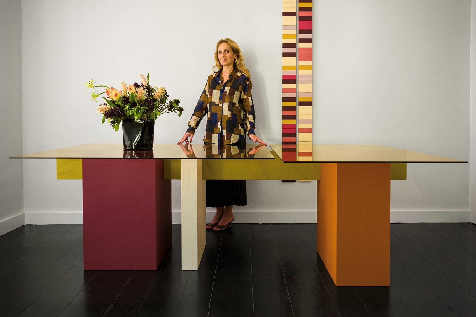 Metropolis Desk Dining Table By Irene Goldberg 2025 For G Collection PH by Dan Perez