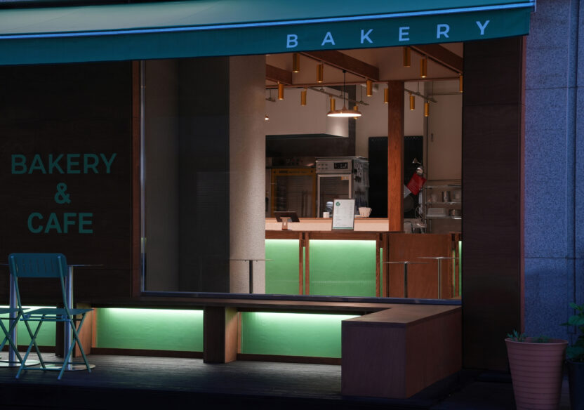 작은 공간에 담긴 구조의 미학, 겟브레디 베이커리(Get Bready Bakery) 4 ph7 architects getbready bakery 1 1
