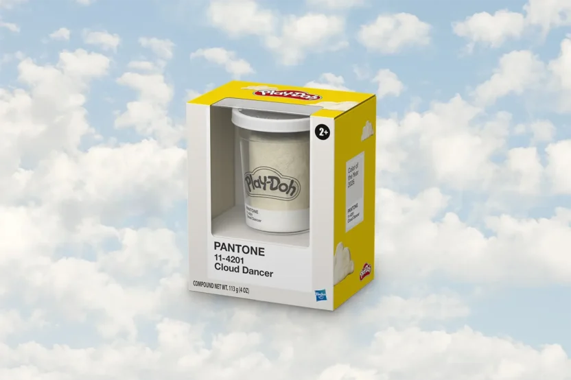 pantone 2026 color of the year 11 4201 cloud dancer index collaborations play doh