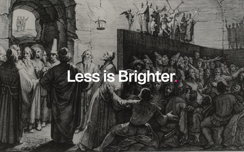 resize Less is brighter