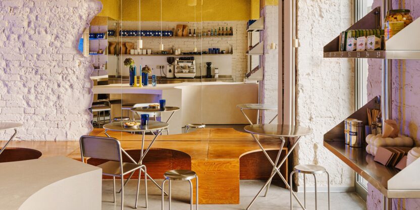 imgi 43 golden ceiling reef shaped counter warsaw bakery znamy sie pastelowe designboom 1800 1